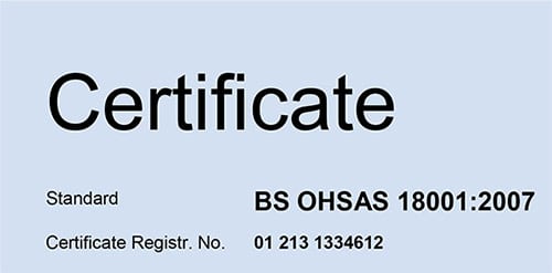 OHSAS 18001